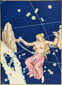 Bayer - Constellation: Andromeda, Chained Woman or Alpheratz and Sirrah