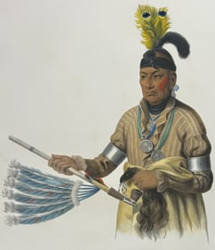 McKenney & Hall, Folio - Naw-Kaw, A Winnebago Chief