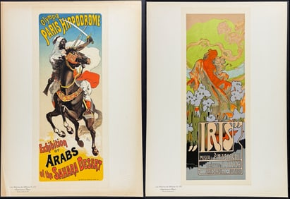 Maitres Affiches - 13 Poster Lithographs