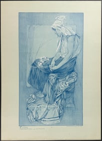 Mucha, Folio - Illustration of Woman. 30