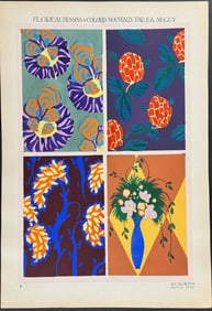 Seguy - Floral Design or Motif. 7