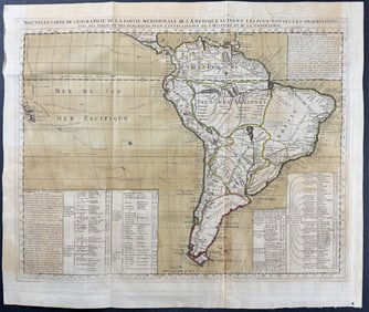 Chatelain - Map of South America
