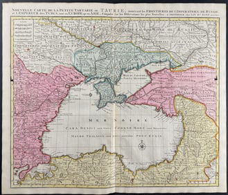 Elwe - Map of Tartary (Black sea region)
