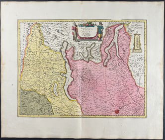Mortier - Regional Map of Italy: Milan