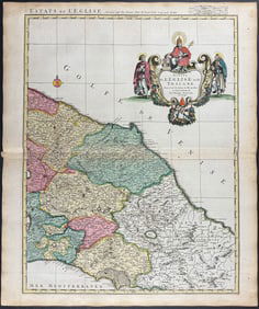 Mortier - Regional Map of Italy: Tuscany
