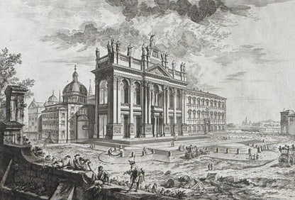 Piranesi - View of the Basilica of Saint John Lateran
