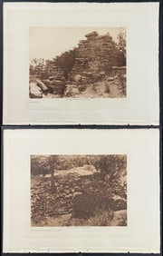 Edward Curtis - Pair of Photogravures of the Cochiti