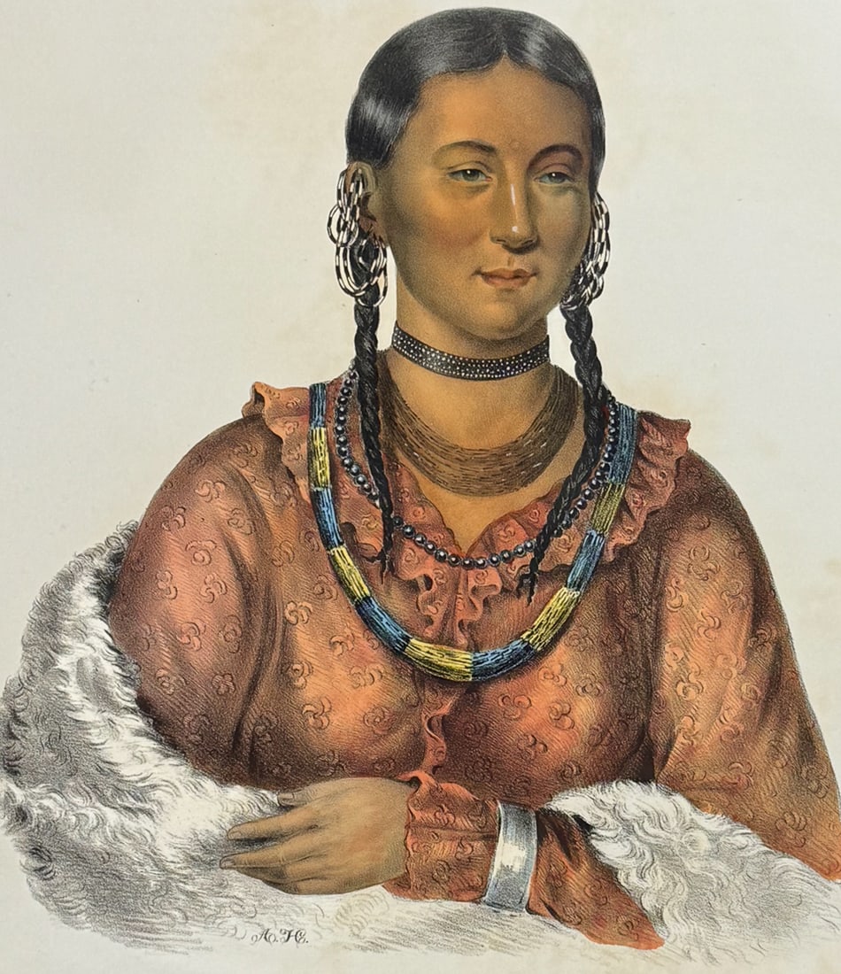 McKenney & Hall, Folio - Hayne-Hudjihini, The Eagle of Delight (1 of 2)