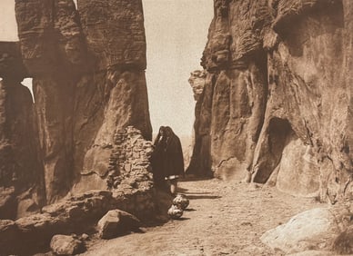 Edward Curtis, Folio - At the Gateway - Acoma