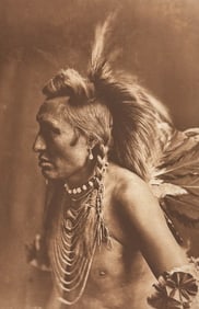 Edward Curtis, Folio - Gambler - Piegan