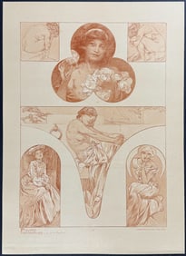 Mucha, Folio - Illustrations of Women. 31