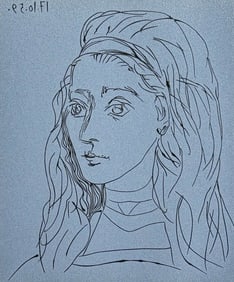 After Pablo Picasso - Jacqueline