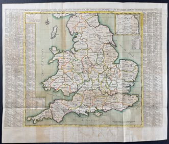 Chatelain - Map of England