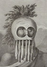 Captain Cook, Folio - A Man of the Sandwich Islands, in a Mask (Hawaii). 66