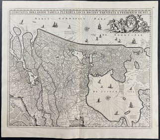 De Wit - Map of Holland
