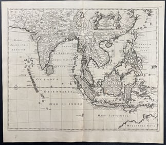 De Wit - Map of India & East Indies Islands