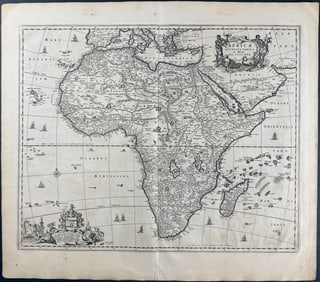 Visscher - Map of Africa