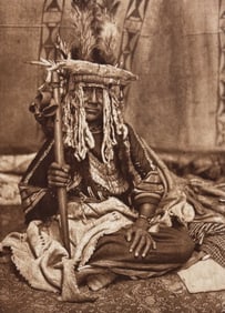 Edward Curtis - The Pledger - Piegan