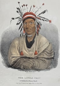 Lewis - The Little Crow, A Celebrated Sioux Chief