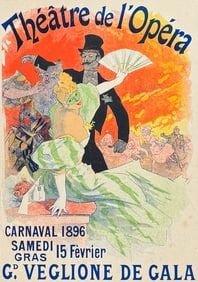 Maitres Affiches by Cheret - Carnaval 1896. 9