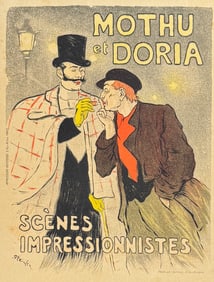 Maitres Affiches by Steinlen - Mothu et Doria. 46