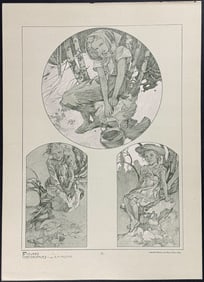 Mucha, Folio - Illustrations of Girls. 35