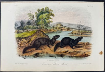 Audubon - Mountain Brook Mink. 124