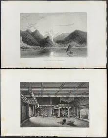 Wilkes - 6 Scenic Engravings