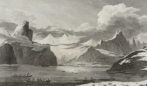 Captain Cook, Folio - A View of Snug Corner Cove, in Prince William's Sound. 45