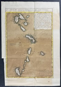 Chatelain - Map of the Antilles Islands