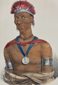 Lewis - Mauck-Coo-Maun, A Celebrated Ioway Chief
