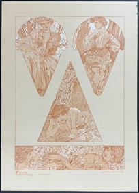 Mucha, Folio - Illustrations of Women. 19