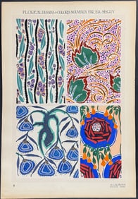 Seguy - Floral Design or Motif. 9