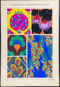 Seguy - Floral Design or Motif. 12