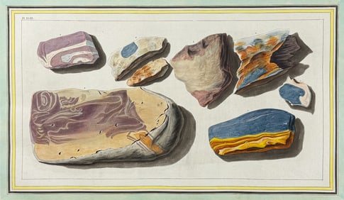 Hamilton & Fabris - Specimens of a curious volcanick matter taken from a hollow Road leading from