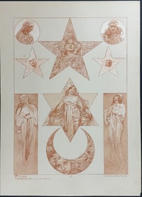 Mucha, Folio - Illustrations of Women. 27
