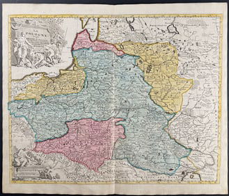 Elwe - Map of Poland