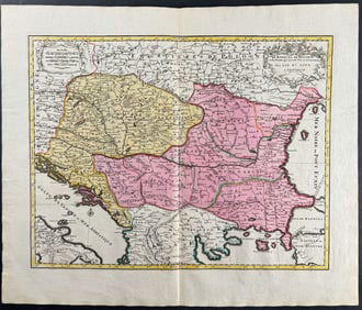 Elwe - Map of Hungary