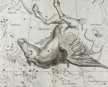 Hevelius - Constellation Chart: Pegasus