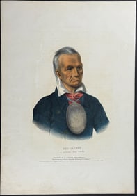 McKenney & Hall, Folio - Red-Jacket, A Seneca War Chief