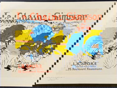 Maitres Affiches by Toulouse-Lautrec - Le Chaine Simpson