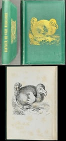 Hartlaub's Birds of Madagascar - Volume with Wood Engraving of Dodo Bird