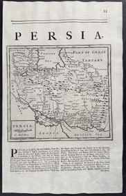 Moll - Map of Persia