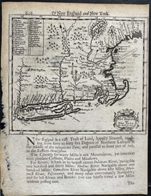 Morden - Map of New England and New York