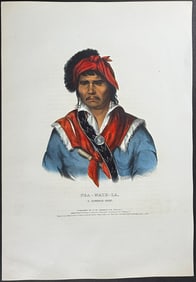 McKenney & Hall, Folio - Nea-Math-La, A Seminole Chief