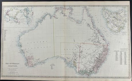 Stanford - Map of the Australian Colonies