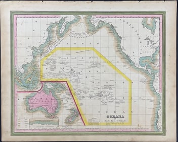 Mitchell - Map of Australia, Oceana or Pacific Ocean