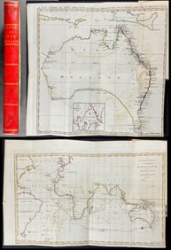 Eden's The History of New Holland - Volume with Two Maps