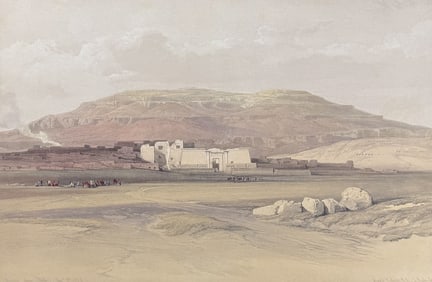David Roberts, Royal Sub. Ed. - Medinet Abou, Thebes