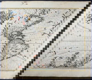 Visscher - Map of North America